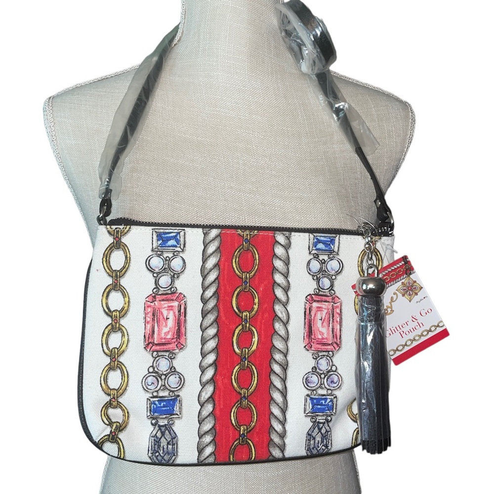 ❌SOLD❌ NWT Brighton Glitter & Go Pouch - Picture 3 of 10